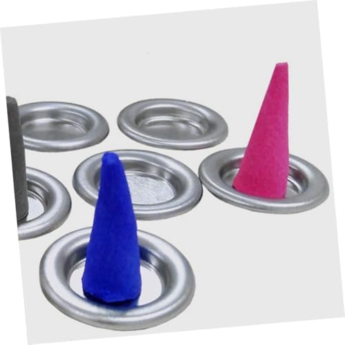 20pcs Alloy Incense Tray Mini Candle Holder Decorative Burner