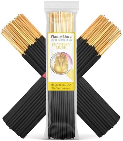 Egyptian Musk Exotic Incense Sticks 7 Inch - USA Made