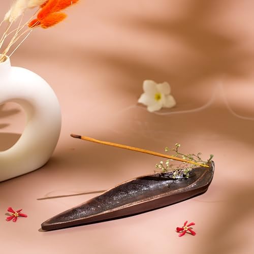 Raajsee Incense Holder Set with Nag Champa Incense Sticks
