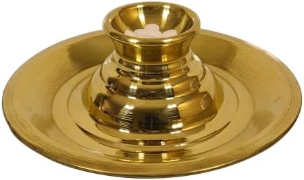 Putrika Brass Kapoor Karpoor Aarti Stand Burner