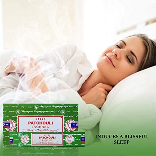 Satya Patchouli Incense Sticks 12 Count