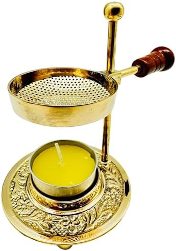 Adjustable Resin Incense Burner with 5 Tealight Candles