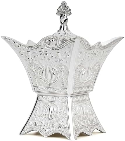 Bakhoor Incense Burner - Trophy Shape Silver