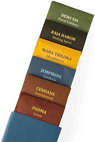 Jembrana Incense Sticks Mix 6 Scents 144 Total