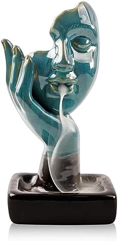 YYW Backflow Incense Burner with 20 Cones and 30 Sticks
