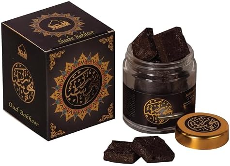 Bakhoor Sheeba Yemeni Oud Incense 40 Gram Jar
