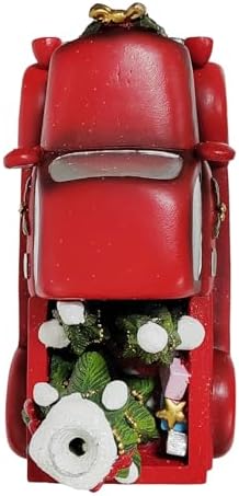 Hosley Red Truck Incense Cone Holder with 20 Cones