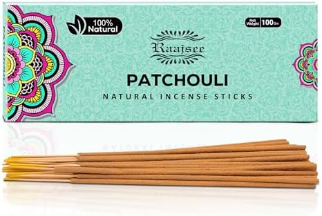 Raajsee Patchouli Incense Sticks 100gm Pack