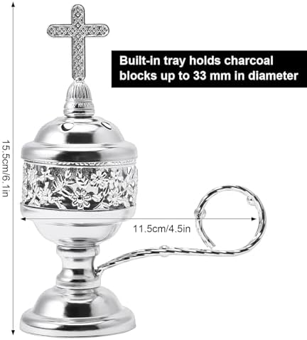 Yawlsow Silver Incense Burner Holder
