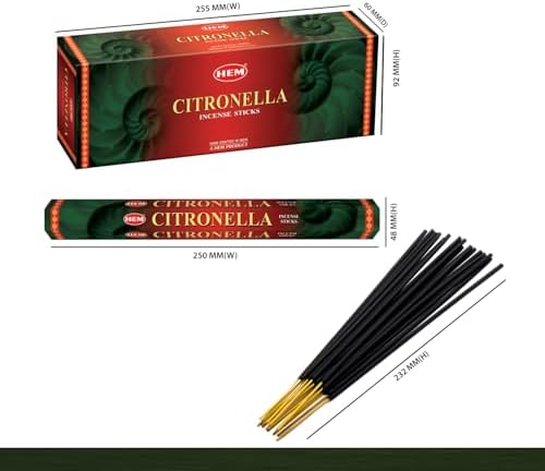 Hem Citronella Incense Sticks 120 Count