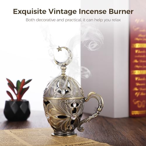 Frankincense Resin Incense Burner with Handle