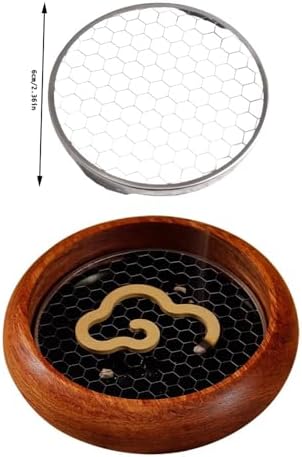 NentMent 5 Pack Charcoal Discs Burner Screen Replacement