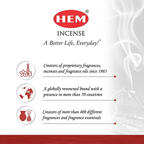 HEM Precious Rose Incense Sticks 120 Count