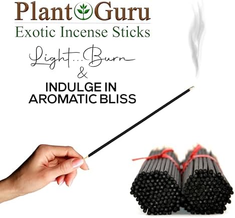 Plant Guru Mahogany Teakwood Incense Sticks 11 Bundle