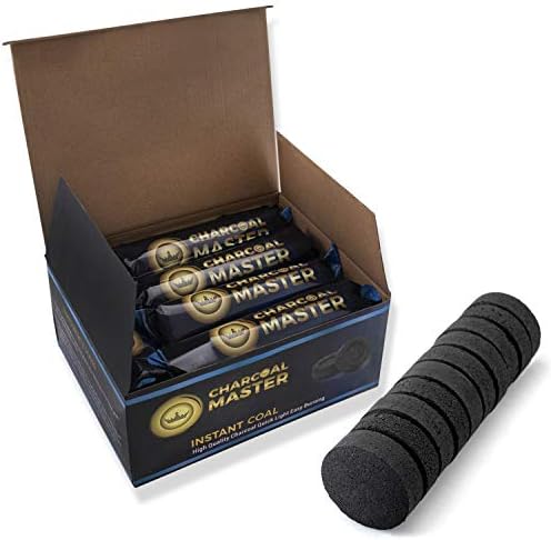 Quick Light Charcoal Tablets for Incense - Set of 100