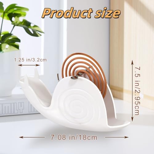 Snail Mosquito Coil Holder Fireproof Incense Burner Bracket