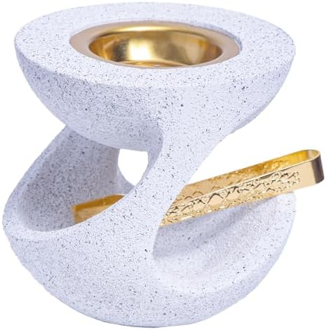 Frankincense Incense Burner with Tong for Yoga and Spa 1