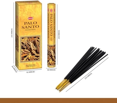 HEM Palo Santo Incense Sticks 120 Total