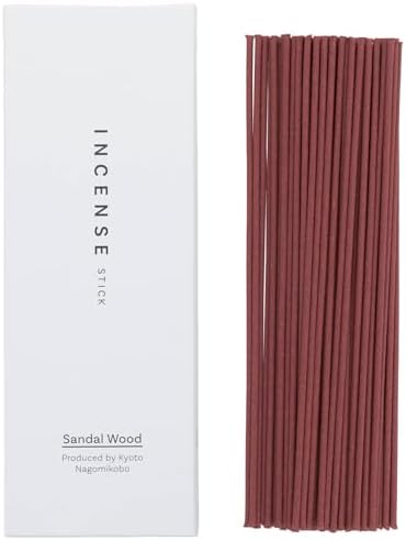 Kyoto Sandalwood Incense Sticks - 60 Sticks Premium Quality for Spiritual and Home Use
