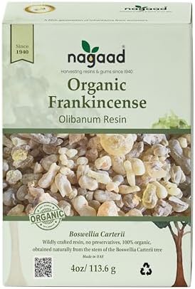 Organic Frankincense Resin 4 oz USDA Certified Pure