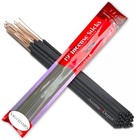 Aroma Depot 19 Inch Nag Champa Incense Sticks Bundle