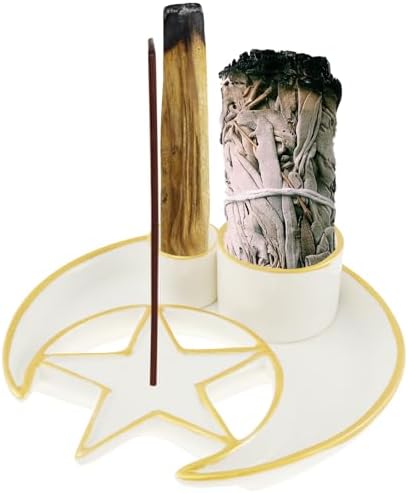 Sage and Palo Santo Ceramic Holder Ash Tray
