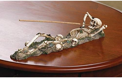 Skeleton Incense Burner Holder Collector