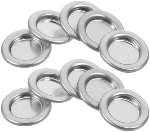 STOBAZA 50pcs Metal Incense Cone Tray for Bedroom Yoga Studio and Sauna Decor