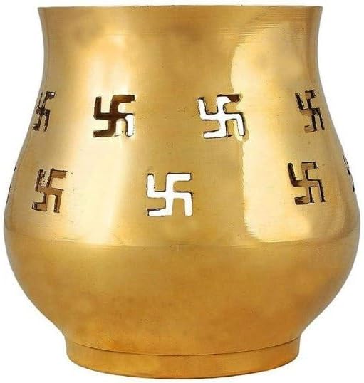 Brass Incense Burner with Gold Finish