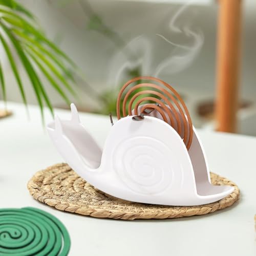 Snail Mosquito Coil Holder Fireproof Incense Burner Bracket