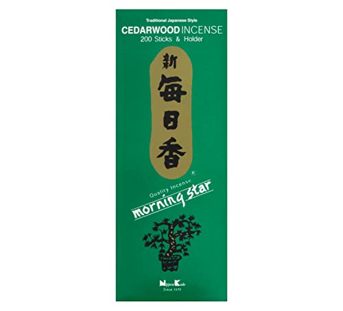 Morning Star Cedarwood 200 Sticks 1