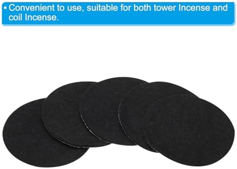 PATIKIL 24 Inch Incense Burner Pad 20 Pack