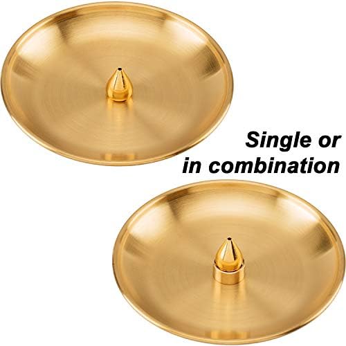 OIIKI Brass Incense Holder with 3 Styles