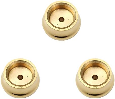 Acxico 3Pcs Mini Copper Incense Cone Stick Burner Plates