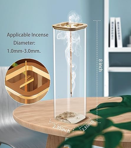 Eavida Incense Stick Holder with Anti-Ash Design