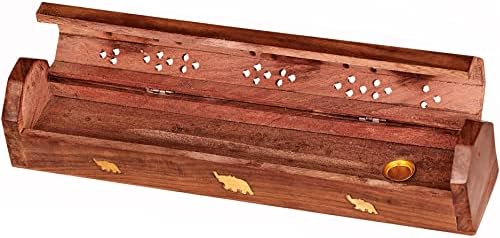 Rani Brand Premium Wood Incense Burner Box