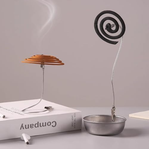 6 Pack Incense Holder Clips with Removable Glass