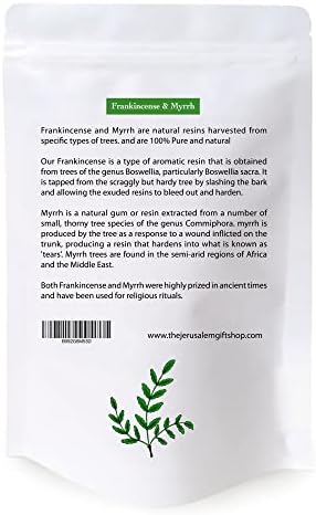 Frankincense and Myrrh Holy Incense Gift Pack from Jerusalem