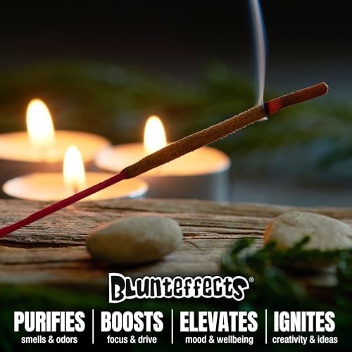 Blunteffects Hand-Dipped Incense Sticks - 144-Pack Variety Set with 12 Scents