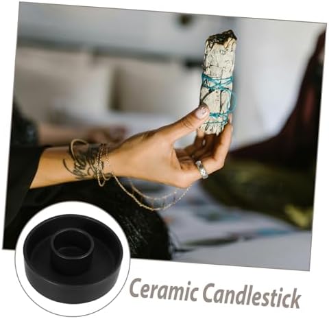 Zerodeko Multipurpose Ceramic Incense Candle Holder