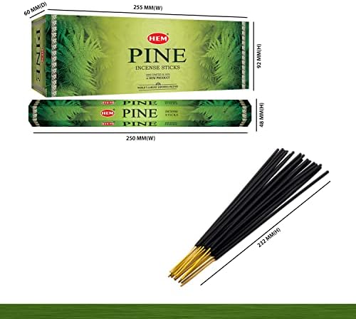HEM Pine Incense Sticks 20 Per Tube 6 Pack