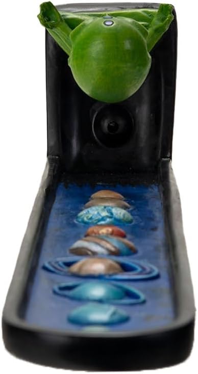 Pacific Giftware Colorful Alien Incense Holder Galactic Explorer Decor