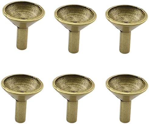 6pcs Metal Cone Incense Holder for Backflow Burner