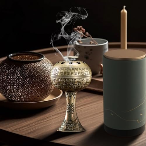Charcoal Incense Burner - Metal Candle Diffuser