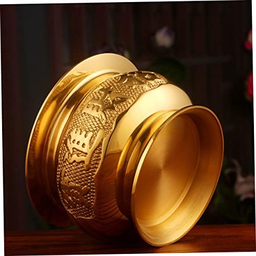Delicate Gold Incense Burner for Home Decoration and Meditation