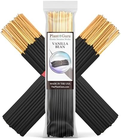 Vanilla Bean Incense Sticks - 7 Inch Long 85-100 Sticks per Bundle