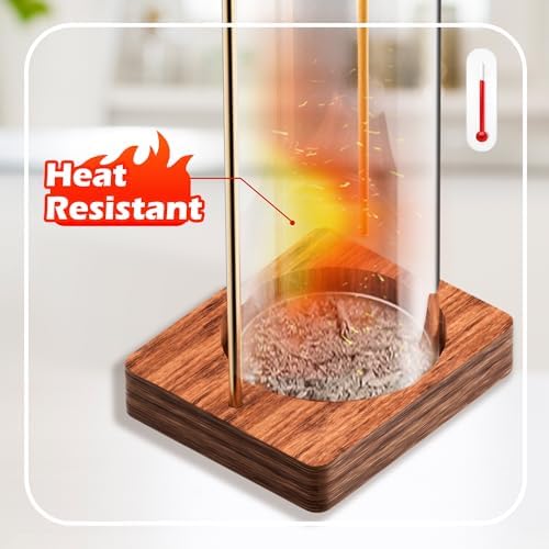 Incense Stick Holder with Glass Ash Catcher 2 Pack