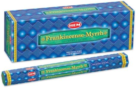 Hem Frankincense Myrrh Incense Sticks Box