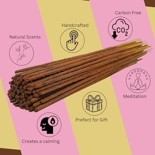 Bless Natural Sandalwood Incense Sticks 25 Sticks 14 OZ
