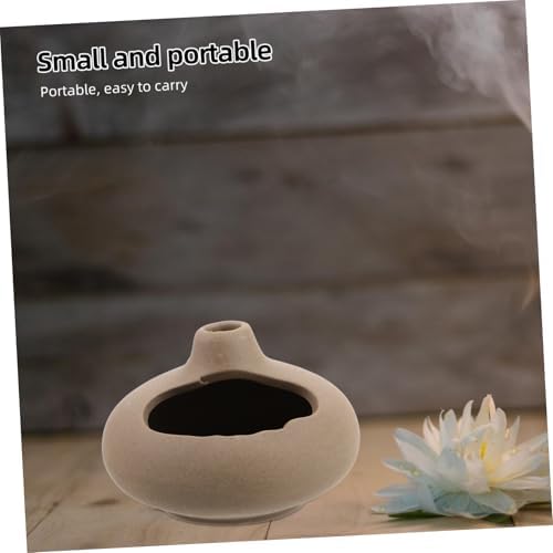 Ceramic Incense Bowl Handmade Porcelain Candle Holder